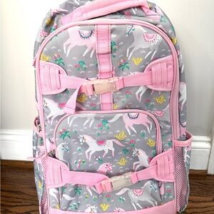 Pottery Barn Kids Unicorn Theme Rolling Backpack (2 available)